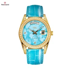 OEM turquesa de reloj mecánico