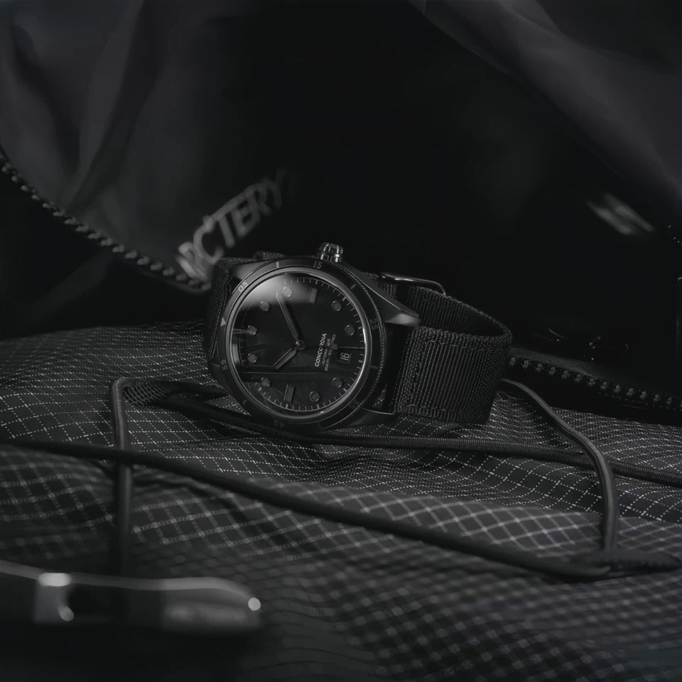 Black men's watch
