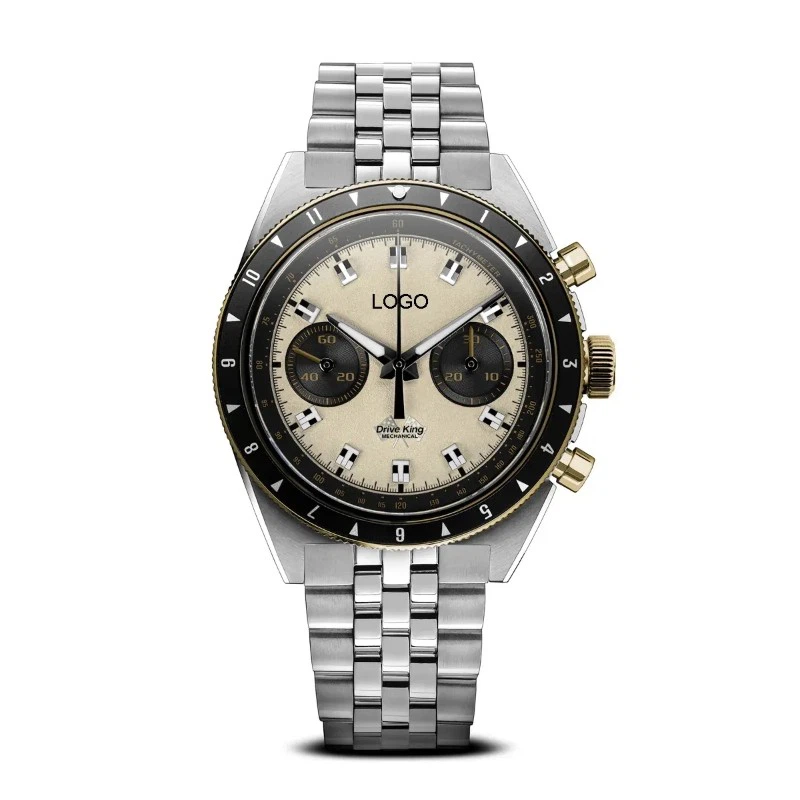 Seagull ST19 Chronograph Men's Watch 100m Waterproof