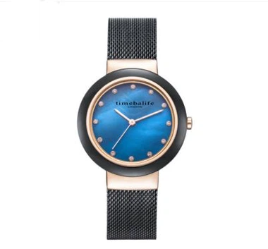 Reloj simple de bisel de cuarzo