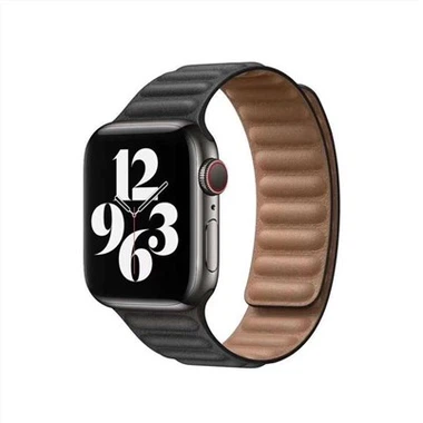 Nuevo Apple Watch aplicable Correa de bucle de cuero de sexta generación Apple Watch4 Correa de bucle de cuero de quinta generación