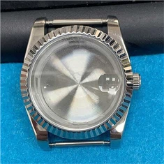 Caja de reloj de 36 mm Harden Mineral Crystal Glass